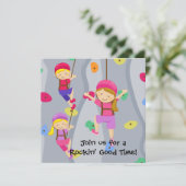 Invitation faite sur commande d'anniversaire de (Debout devant)