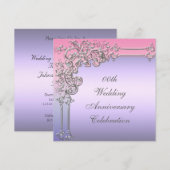 Invitation faite sur commande de fête (Devant / Derrière)