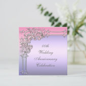 Invitation faite sur commande de fête (Debout devant)