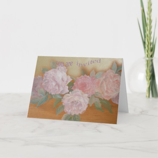 INVITATION FAITE SUR COMMANDE DE FÊTE (Devant)