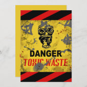 Invitation faite sur commande de Halloween de (Devant / Derrière)