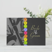 Invitation faite sur commande de moto pour Amy (Debout devant)