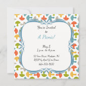 Invitation faite sur commande de partie de (Devant)