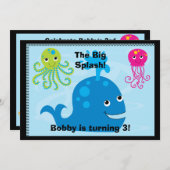 Invitation faite sur commande sous-marine (Devant / Derrière)