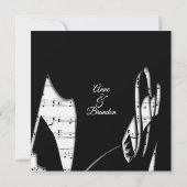 Invitation Faites Chanter Votre Mariage Le Jour De Mariage Th (Dos)