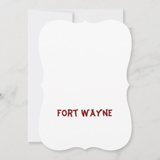 Invitation Faites de votre marque un support 5" x 7" (Devant)