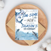 Invitation 🎂 Faites des vagues avec notre anniversaire sur l