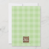 Invitation Faites l'éloge de la théière verte de Dieu avec le (Dos)