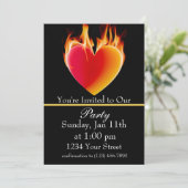 Invitation Faites monter la chaleur avec notre fête du Feu ! (Debout devant)