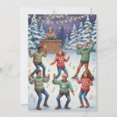 Invitation Faites sonner vos grelots T-Shirt Moche Danse Part (Dos)