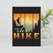 Invitation Faites Une Randonnée (Debout devant)