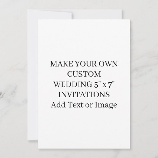 Invitation Faites-vous ajouter une image texte mariage élégan (Devant)