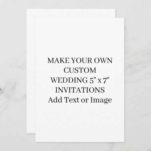 Invitation Faites-vous ajouter une image texte mariage élégan (Devant / Derrière)