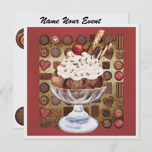 Invitation Faites-vous plaisir - SRF (Devant / Derrière)