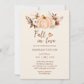 Invitation Fall in Love Bridal Shower (Devant)