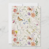 Invitation Fall In Love Pressed Wildflower Bridal Shower (Dos)