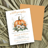 Invitation Fall Little Citrouille on the Way Baby shower
