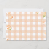 Invitation Fall Little Cutie Pie est deux photos d'anniversai (Dos)