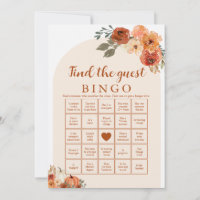 Fall Little Trouvez le Baby shower invité Jeu de B