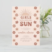 Invitation Fall Terracotta Bachelorette Party Scottsdale (Debout devant)