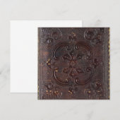 Invitation Falln Ancient Leather Book (Devant / Derrière)