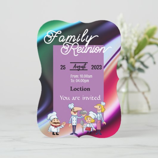 Invitation familiale (Debout devant)