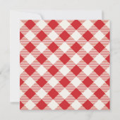 INVITATION FAMILIALE BARBECUE PICNIC (Dos)