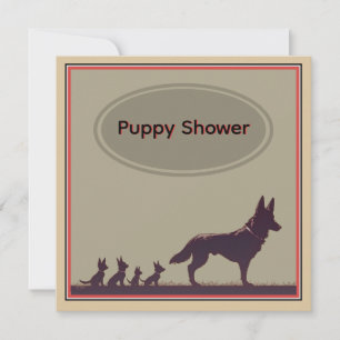 Invitation Famille de Chiens de Berges Belges