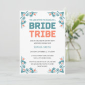 Invitation Famille de la Tribu de la Mariée Rassemblement Ent (Debout devant)