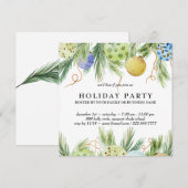 Invitation *~* Famille d'entreprise AP20 Fête de Noël (Devant / Derrière)