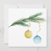 Invitation *~* Famille d'entreprise AP20 Fête de Noël (Dos)