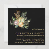 Invitation *~* Famille Entreprise AP20 * Fête de Noël Ange (Dos)