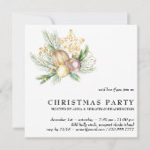 Invitation *~* Famille Entreprise AP20 STAR Fête de Noël  (Dos)