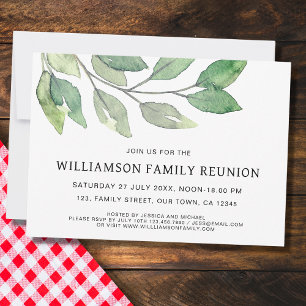 Invitation Famille Reunion Modern