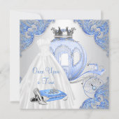 Invitation Fancy Cinderella Princess (Devant)