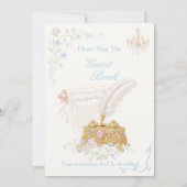 Invitation Fancy Floral Regency Era Guest Book  Sign (Dos)