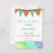Invitation Fancy & Fun Baby Shower (Dos)