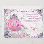 Invitation Fancy Once upon a Time Fairy Tale Anniversaire (Devant)
