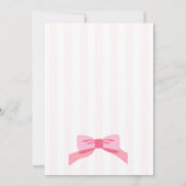 Invitation Fancy One Arc Floral 1er Anniversaire (Dos)