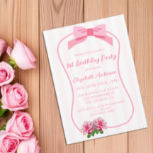Fancy One Arc Floral 1er Anniversaire