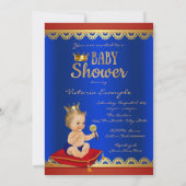 Invitation Fancy Prince Baby shower (Dos)