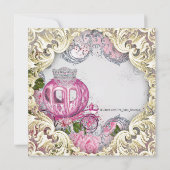 Invitation Fancy Royal Princess Baby shower (Dos)