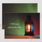 Invitation Fanous Ramadan personnalisable (Devant / Derrière)