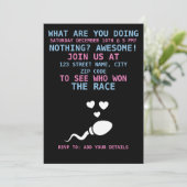 Invitation Fantaisie de révélation de genre (Debout devant)