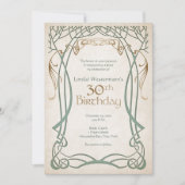 Invitation Fantaisie Médiévale 30e Anniversaire (Devant)