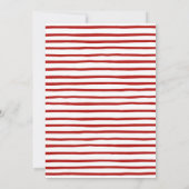 Invitation Fantaisie moche fête de Noël (Dos)