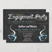 Invitation Fantaisie partie d'engagement du tableau de bord d (Devant / Derrière)