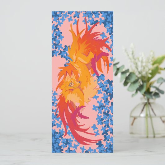 Invitation Fantaisie renard (Debout devant)