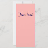 Invitation Fantaisie renard (Dos)