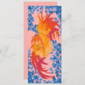 Invitation Fantaisie renard (Devant / Derrière)